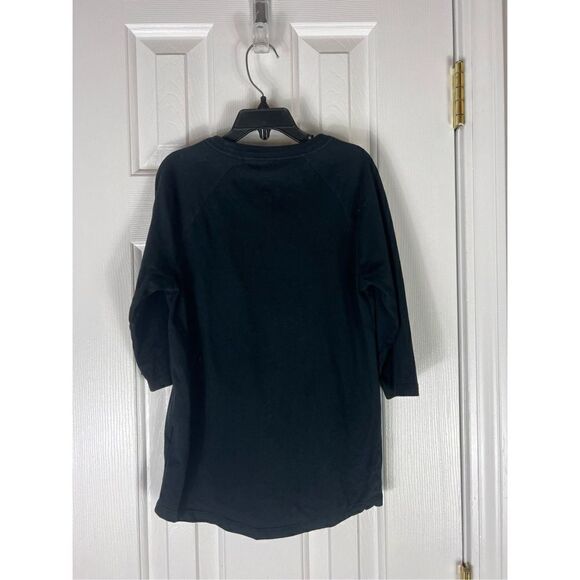 Nike Tee Dri Fit Black Top Size Small 7/8 - Picture 3 of 4